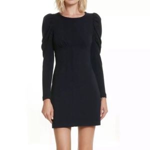 La Vie Rebecca Dress Taylor Navy French Terry S